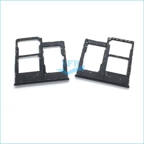 5pcs SIM & SD Card Tray Holder For Samsung Galaxy A20e A202 A202F A202DS Dual Card Holder Replacement Parts