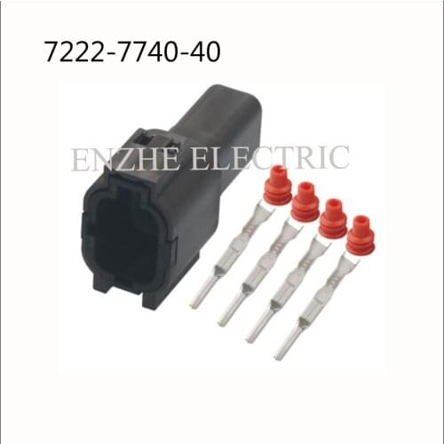 7222-7740-40 car wire male connector cable 4 pin connector automotive Plug socket DJ7044C-1.5-11 Includes terminals seal