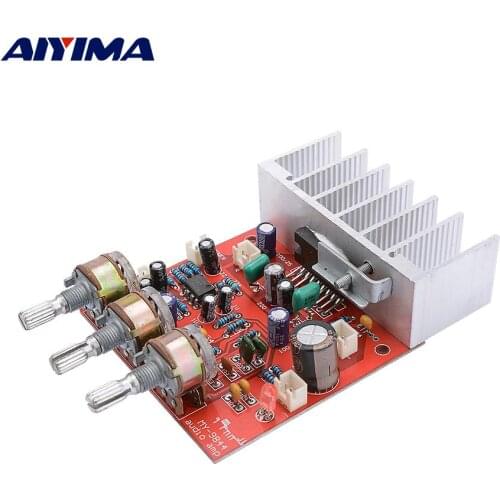 AIYIMA TFA9844 Power Amplifier Board 20Wx2 Mini Amp HiFi Stereo Sound Speaker Amplifier DIY Home Theater Sound System DC12V