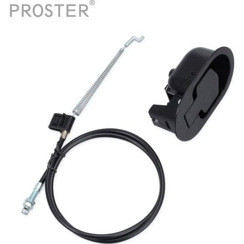 Black Durable Metal Recliner Handle Lever Trigger Replacement Lounge Recliner Side Lever With Release Cable 11 x 6.7 x 3.8cm