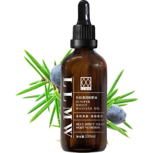100ml Juniper Moist Compound Massage Oil Natural Plant Body Care Essential Oil Relieve Muscle Soreness Pain Improve Shoulder