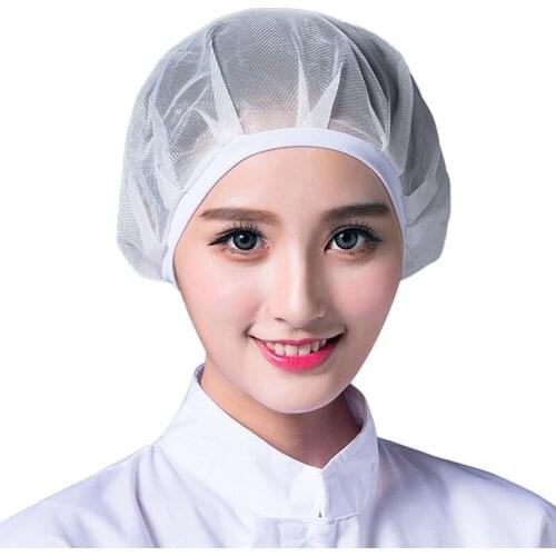 Elastic Chef Hat Men Women Kitchen Restaurants Bakery Hat Dustproof Hotel Cooking Cap Waiter Work Wear Workshop Caps