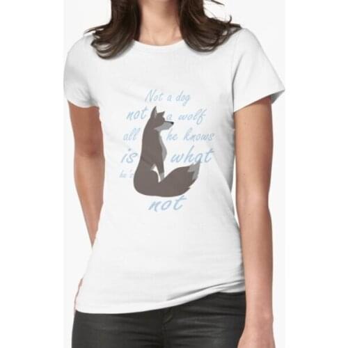 Not A Dog Not A Wolf T-Shirt Print Top