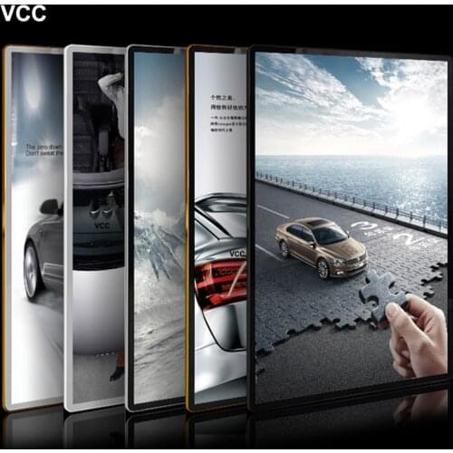 Metal Magnetic Poster Frame Gold Black Silver Picture Frame Poster A4 A3 Photo Frame Minimalist Certificate Frame