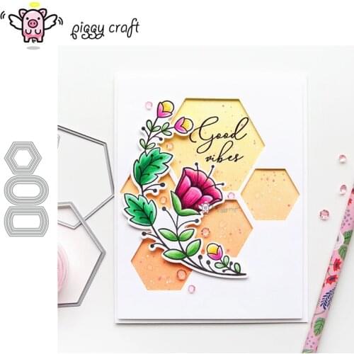 Piggy Craft metal cutting dies cut die mold Various irregular frames Scrapbook paper craft knife mould blade punch stencils dies