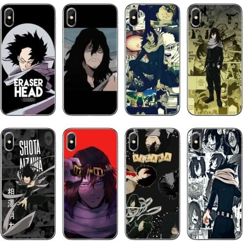 My hero academia aizawa shouta Silicone Phone Case For Xiaomi Redmi 9T 9C 9A 7 7A K20 6 6A S2 Redmi Note 9S 9T 9 8 8T 7 6 5A Pro
