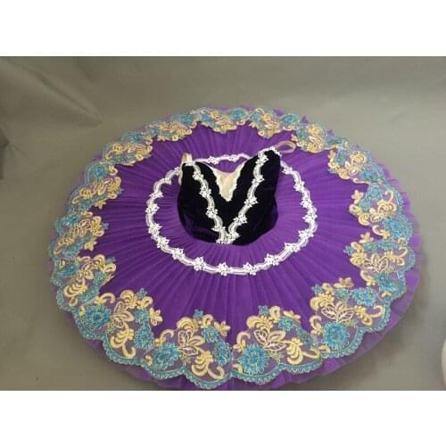 Professional ballet tutu dress girl dance costume child Performance ballerinas tutu Clothes kids Carnival Jazz dance dress