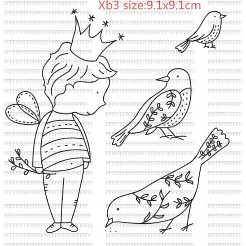 BoyTransparent Clear Silicone Stamps For DIY Scrapbooking Card Making Photo Album Decorative Beaux Cadeaux Texte Stempel