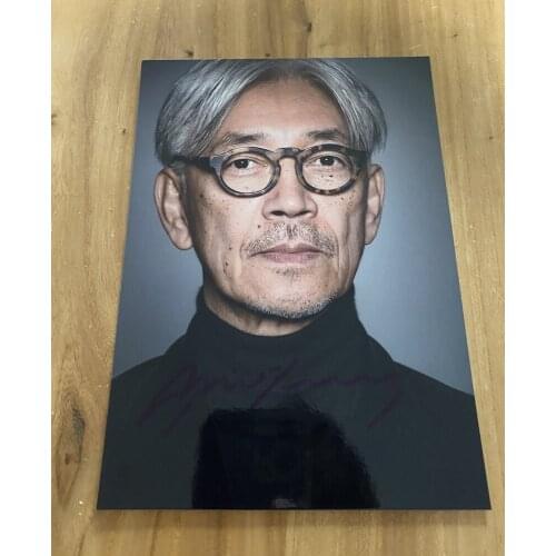 Hand signed Ryuichi Sakamoto autographed photo 5*7 autograph in ink 052020B