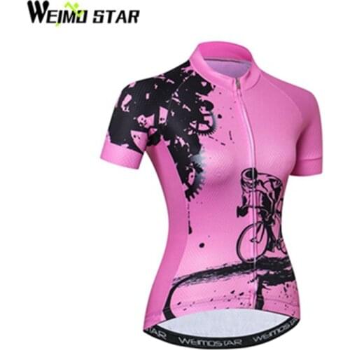 Weimostar Bike Jersey Girl Cycling Jersey women roupa ciclismo Pro cycling jersey youth MTB bicycle Clothing Short Sleeve shirt