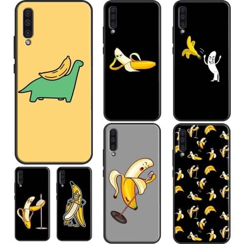 Memes Cartoon Funny Banana Phone Case For Samsung A12 A32 A42 A52 A72 A10 A20 A30 S A40 A50 A70 A31 A51 A71 A20e A21S