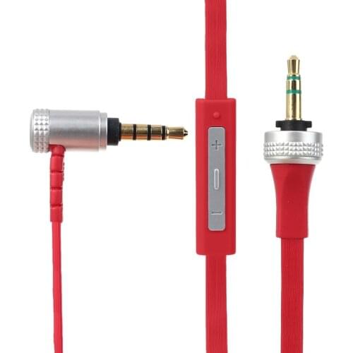 Replacement -Audio Remote Mic Volume Control Aux 3.5mm Cable Wire Cord For -Sony MDR-X10 MDR-XB920 MDR-X910 Headphones