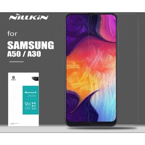 For Samsung Galaxy A50 A30 Glass Nillkin 9H Hard 0.33MM Tempered Glass Safety HD Protective Screen Protector for Samsung A50 A30