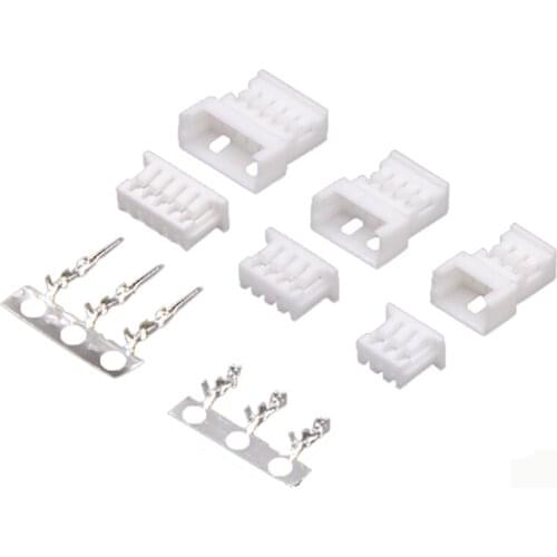 1.25mm 2-Pin Picoblade Male Female Connector with Crimps for RC Hobby x 50 SETS