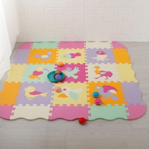 25 Pcs Baby Play Mat Toddler Kid Indoor Soft Interlocking EVA Foam Floor Playmat 24BE
