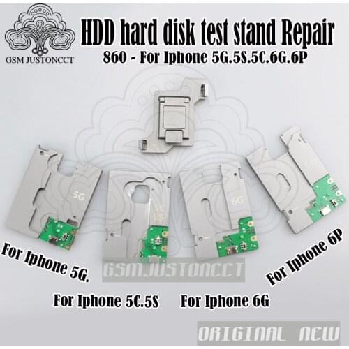 5 in 1 HDD hard disk test stand Repair For iphone 5G 5S 5C 6G 6P SE NAND Flash Memory CHIP IC Motherboard fixture Tester
