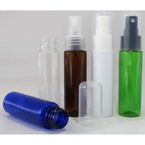 50 x 30ml Plastic Perfume Bottle 30cc Shoulder Plastic sprayer atomizer 1oz Cute Mist Sprayer Fragrance Container