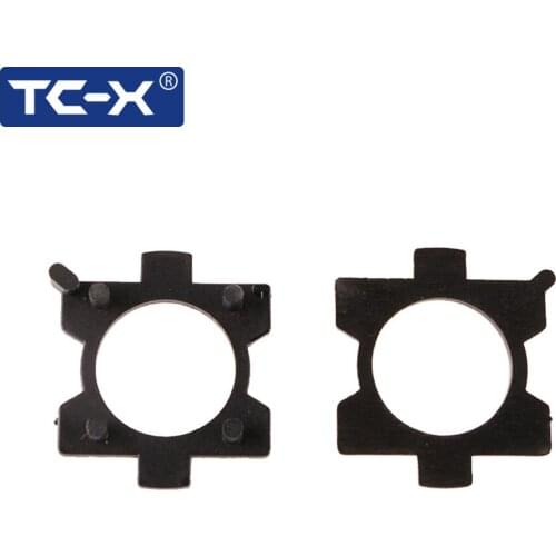 TC-X For Mazda GEELY SOUEAST V3 V5 V6 DX 7 One Pair H7 LED Headlight Bulbs Holder Adapter Base