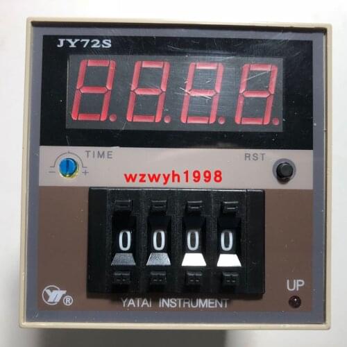 Shanghai AISET JY72S electronic counter JY72S(N) spot supply 187V-242V power supply 24V 50℃ JY96S
