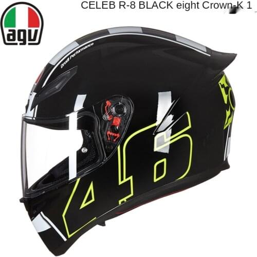 K1 Helmet official flagship motorcycle motorcycle full helmet racing helmet men and women anti-fog small black Turtle K3