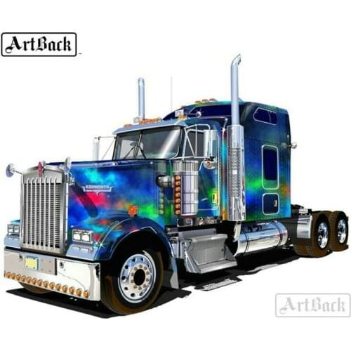 Full square drill 5d diy diamond painting big truck diamond mosaic rhinestone 3d diamond embroidery home decoration gift