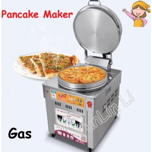 Commercial Gas Pancake Making Machine Gas Power Grill Banking Pan Gas Pancake Stove Pancale Furnace