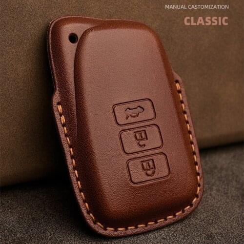 Leather Key Cover Case for Lexus IS ES CT200H NX LX 250 300 350 450H 300H Protect Car Remote Car Styling Auto Accessorise Ring