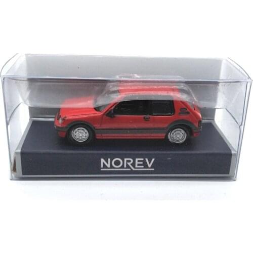 1:87 Scale French P 205GTI Car Model Metal Alloy Diecast & Toy Vehicle Collectible Souvenir Display Boys Toys Gift Show