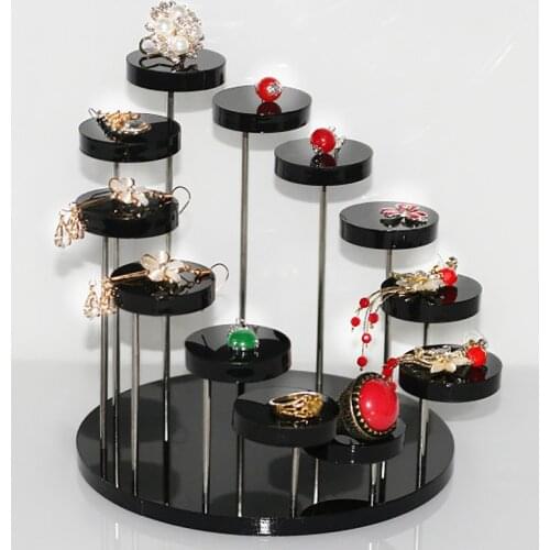 Fashion Multi-Layer Acrylic Toys Display Rack Holder Pendant Gemstone Showcase Jewelry Display Stand Desktop