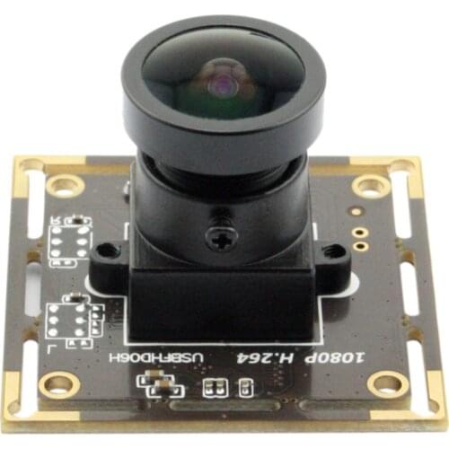 2megapixel 1080P usb camera module 150 degree fisheye lens CMOS Sony IMX322/IMX323 CCTV board Camera