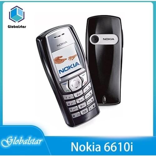 Nokia 6610i Refurbished Original unlocked Nokia 6610i Unlocked GSM Bar Mobile phone Suppport English/Russian/Arabic Keyboard