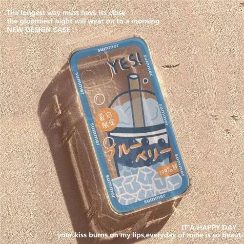 Transparent Japanese Korea Comics Cute Phone Case For Iphone 12 PRO 11 Pro MAX 6s 8 7 Plus X XS MAX XR SE 2020 TPU Silicon Cover