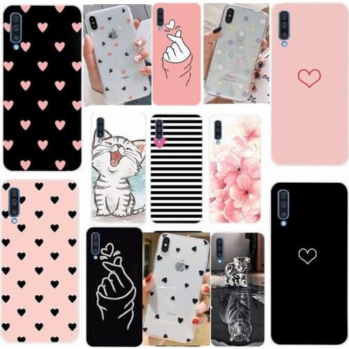 For Capa Samsung A50 Case Back Cover For Samsung Galaxy A30 A20 A10 A30S A50S A10S A71 A51 Soft Silicone Cases Protector Marble