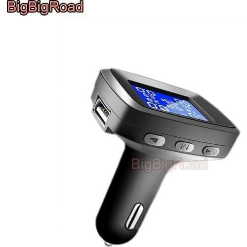 BigBigRoad Car TPMS Tire Pressure Monitoring System For Vauxhall Crossland X Grandland X Adam Astra Cascada Corsa Insignia Mokka