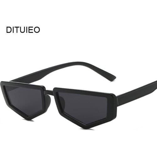 Cat Eye Ladies Sunglasses Black Frame Women Brand Designer Sun Glasses For Women Vintage Sexy Eyewear Shades UV400