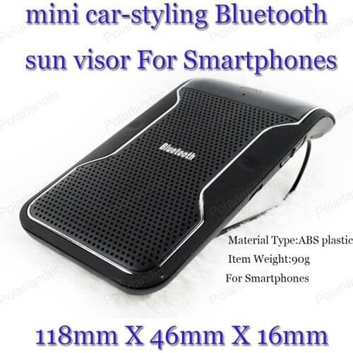 Sun visor Handsfree Kit Bluetooth V3.0+EDR In-car Multipoint Speakerphone Speaker Car-styling Bluetooth Car Kit Hands Free