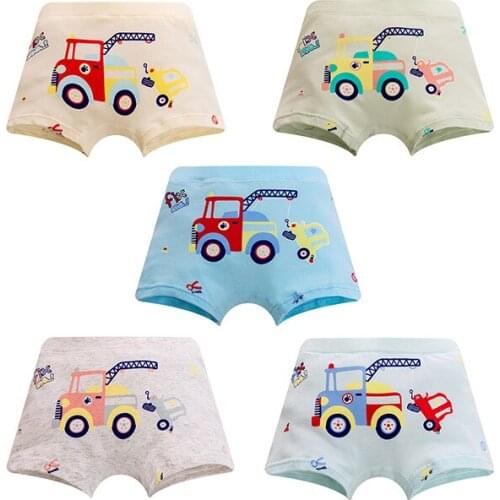 New arrived free shipping high quality boys baby boxer shorts panties kids carl children underwear 1-10years 5pcs/lot