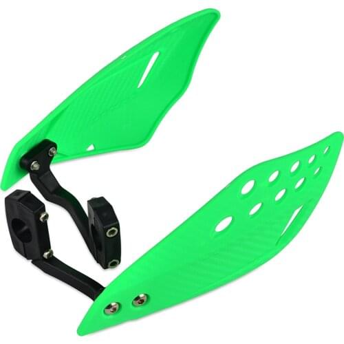 7/8" 22mm Motorcycle Hand Guard Handguard Protector For Kawasaki KX250F KX450F KX250 KX125 KXF250 KXF450 Ninja 250R 250 300 400