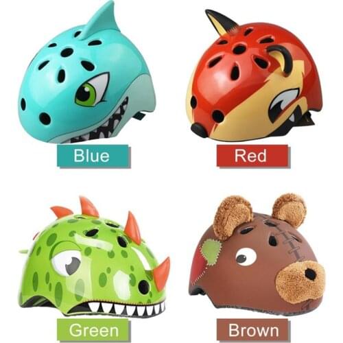 Protective Bike Helmet Ultra Light Head Cover Kid Helmet For Outdoor Sports Riding Skating Scooter Safety Equipment 3-8 Years