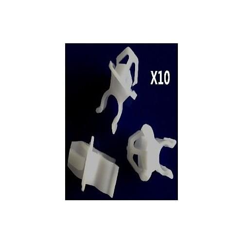10x For Honda Hood support rod buckle / Nylon Retainer Clip Brand New