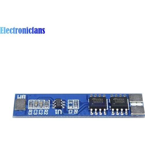 2PCS 2S 5A Li-ion Battery Protection Board BMS PCM For Li-ion Lipo Battery Cell Pack 7.4V 8.4V 18650 BMS PCM