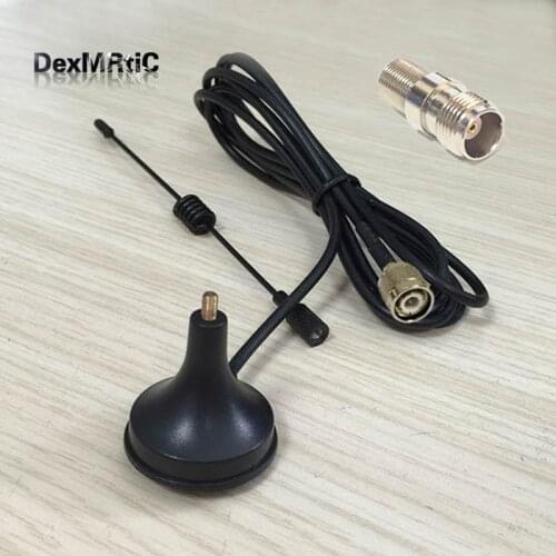 2.4Ghz 3dbi wifi antenna with magnetic base 1.5m extension cable TNC male connector+TNC Female switch Female Jack RF Adapter