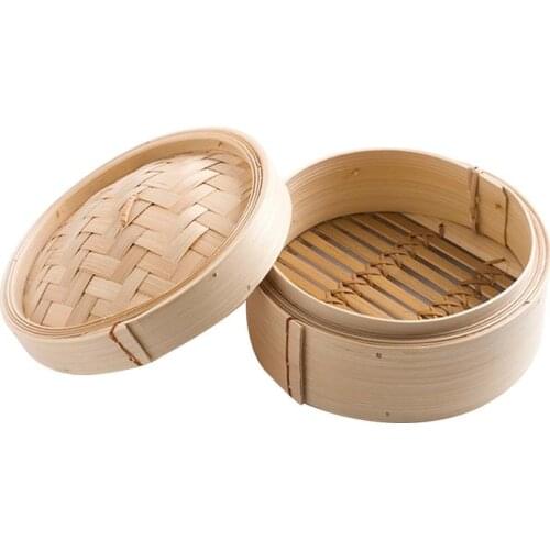 Bamboo Steamer Kitchen Hen Cooking Tools Taro Buns Dumplings Dessert Lotus Leaf Rice Steamer