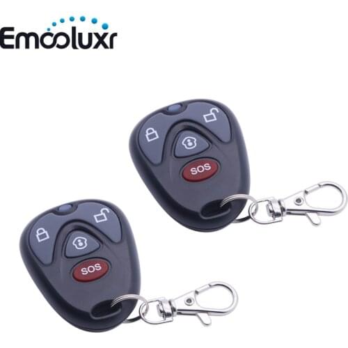 2pcs/lot wireless remote controller keyfob for GS-G90B wifi gsm gprs home alarm security system, free shipping