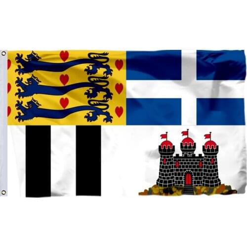 British Royal Standard Prince Philip, Duke Edinburgh Flag 150X90cm (3x5FT) 120g 100D High Quality Banner Free Shipping