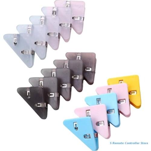 BX0E Multi-purpose Documents Book Folders 90 Degree Corner Clip Temporary Bookmark