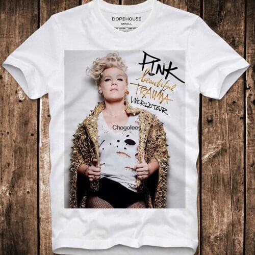 T Shirt Pink Beautiful Trauma World Tour Revenge Album P Nk P!nk Singer Grammy Tour Live Concert(1)