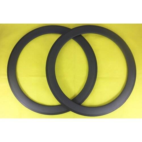 700c 60mm clincher 3K twill road bicycle carbon rims matte glossy 16H 18H 20H 21H 24H 28H 32H 36H 23mm wide basalt brake track