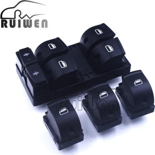 Electric Control Power Window Button Switch Lifter Button 4F0959851G for Audi A6 Q7 2005-2015 4F0 959 851G 4F0 959 851 G