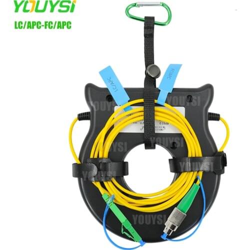 LC/APC-FC/APC OTDR Fiber Launch Cable Box 150m/300m/500m/1km SM 9/125μm OTDR Fiber Rings SM 1310/1550nm Fiber Tester